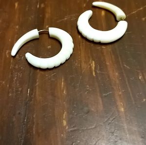 Handmade Bone Earrings NEW